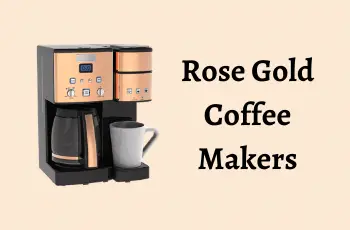 Beautiful Rose Gold Coffee Makers You Need to See