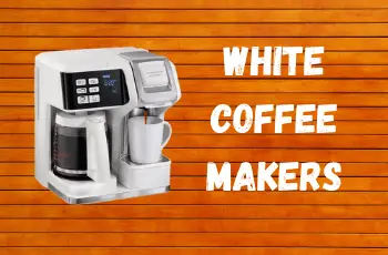 18 Elegant White Coffee Makers You Need to See