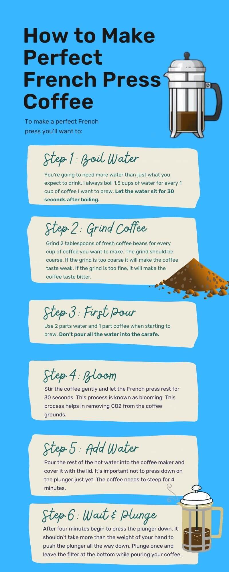 How to Make Perfect French Press Coffee