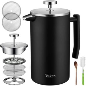 Veken French Press Double-Wall