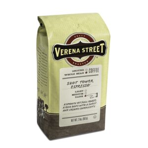 Verena Street Shot Tower Espresso Dark Roast
