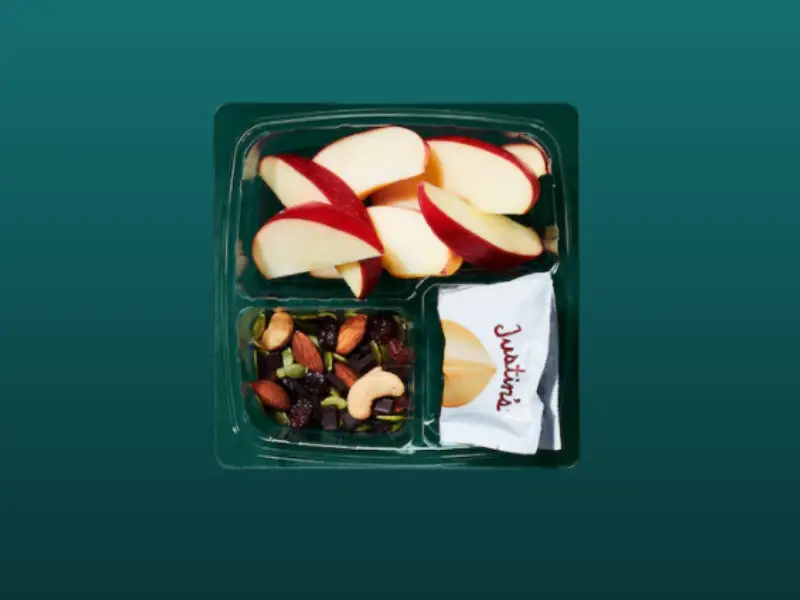 Apples, PB & Trail Mix Snack Box2
