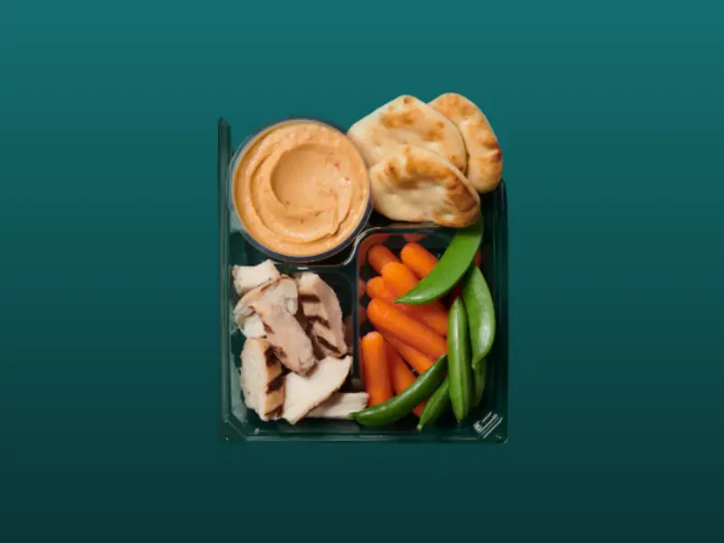 Chicken & Hummus Protein Box